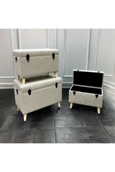 Gharaib Al Tuhaf Storage Box Set - 3 Stylish and Versatile Pieces