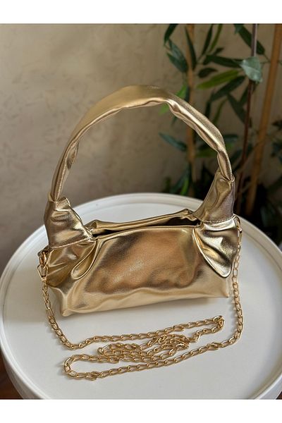 Bagnest Women's Hand and Shoulder Bag with Soft Leather Chain