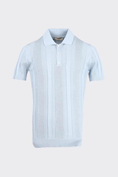 Kadir Büyükkaya Düğmeli Polo Yaka Kısa Kol Erkek T-Shirt