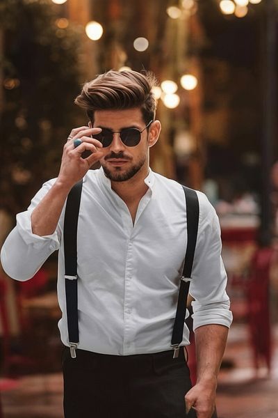 BAPPİR Pentagonal Metal Frame High Quality Sunglasses Black Coffee