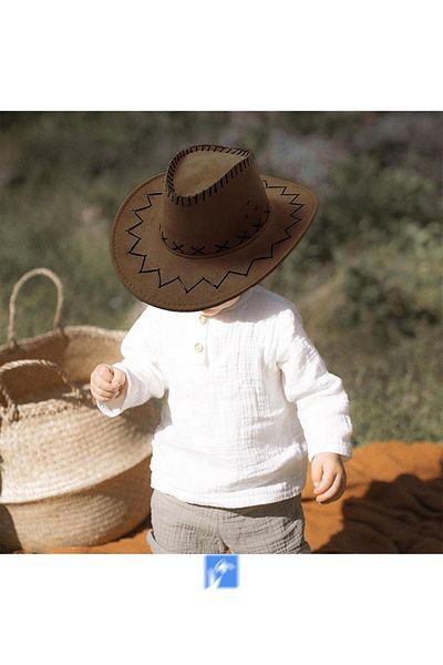 Kardelen Butik Denizli Cowboy Hat for Kids