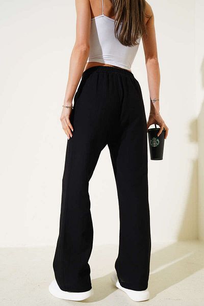 MODA Muslin Trousers with Elastic Waist