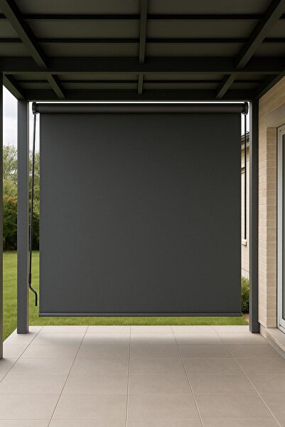 sizenelazım Su Geçirmez Solmaz Garantili İthal Akrilik Stor Perde Balkon Tera...