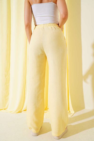 MODA Muslin Trousers with Elastic Waist