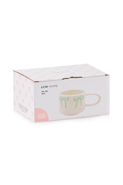 LC Waikiki Lcw Home Bow Printed Ceramic Mug 400 ml (W5)