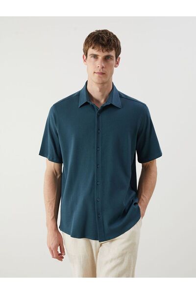 LC Waikiki Regular Fit Short Sleeve Men's Shirt