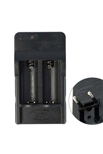 Zibox PowerMaster PMR-W018 4.2 Volt 650 mAh 16340 Pil Şarj Cihazı