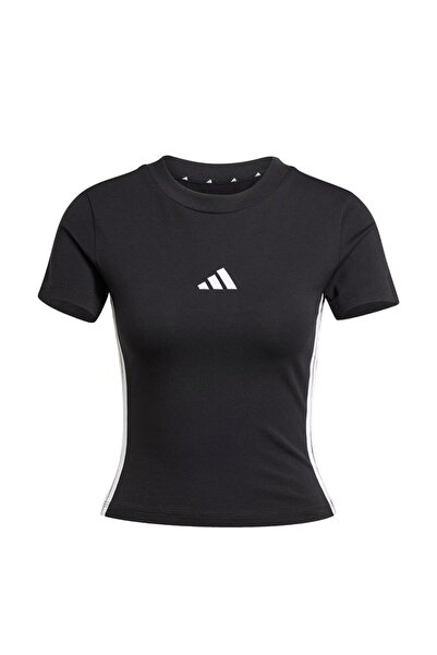 adidas Tricou negru de damă W 3S SJ BABY T JC8325