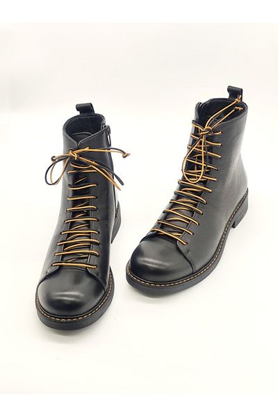 Of&Off Women's GENUINE LEATHER BOOTS