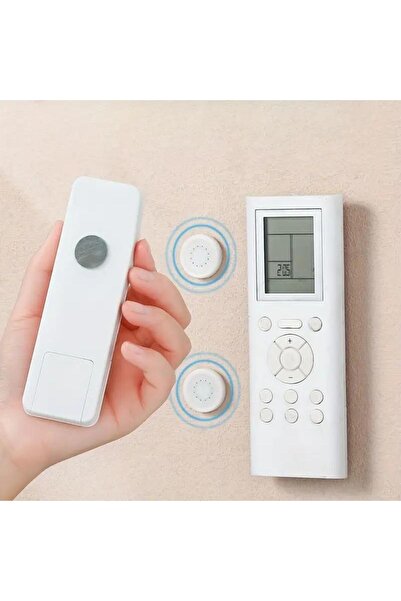 sanal trend 4 Adet Mıknatıslı Uzaktan Kumanda Tutucu Eşya Telefon Tutucu Organizer Kumanda Standı Duvar Askısı