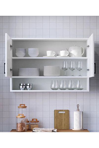 FORMELLA MOBİLYA Mini Mutfak Dolabı Üst Modül 80 Cm MDF