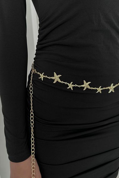 New Now Curea cu lanț cu design auriu Little Star