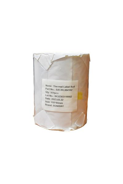Other Manufacturer Rolă etichete autoadezive albe 102x64 mm