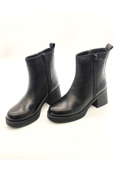 Of&Off Women's GENUINE LEATHER BOOTS