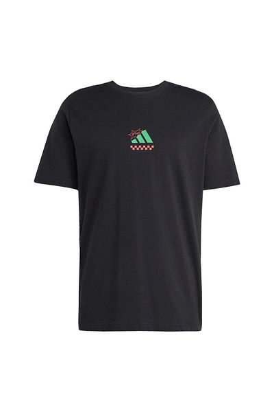 adidas Мъжка черна тениска M L PIZZA TEE JM0347