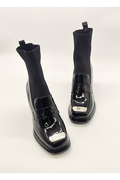 Of&Off KADIN İTHAL RUGAN ÇORAP DETAY AYAKKABI