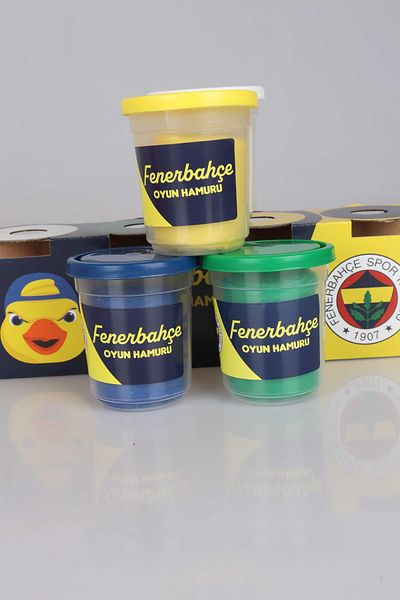 Fenerbahçe "Dekomus Pocket Notebook with Gift" New Season Licensed "One Piece" Play Dough
