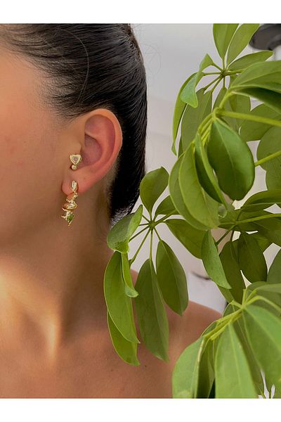 STEELSPARK Mini Auger Earrings