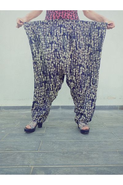 hoaryage Viscose Pressed Fabric Floral Patterned Shalwar with Pockets 100% Cotton, Size 38, 100kg