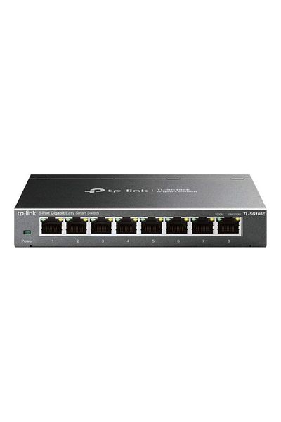 TP-LINK 8-Port Easy Smart Switch Black