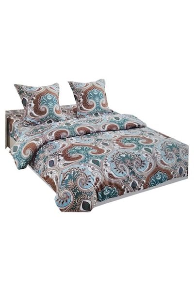 OEM Double Bed Linen Set - 4 Pieces, Cotton
