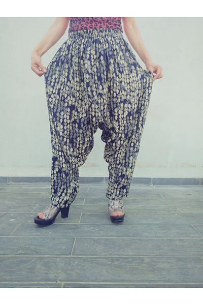 hoaryage Viscose Pressed Fabric Floral Patterned Shalwar with Pockets 100% Cotton, Size 38, 100kg