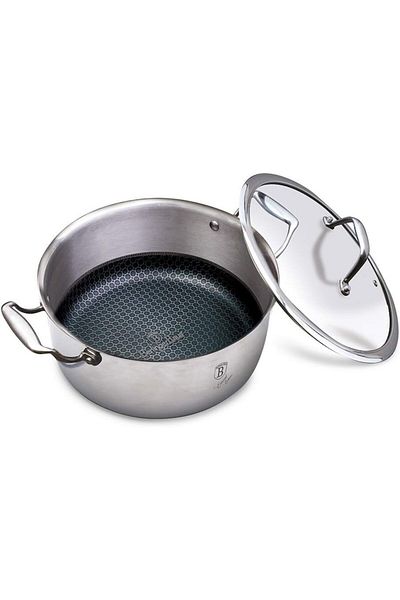 Berlinger Haus Oală antiaderentă Eternal Collection, 20 cm, oțel inoxidabil 18/8, 2,7 l