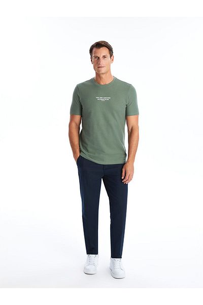 LC Waikiki LCWAIKIKI Classic Crew Neck Short Sleeve Printed Men's T-Shirt
