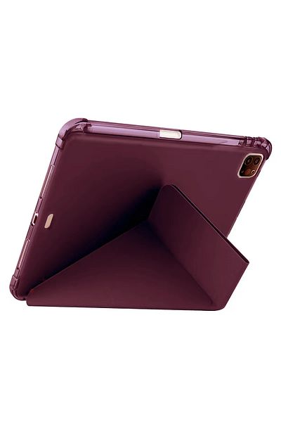 NewFace iPad Air 13 (2024) Case Mars Tablet Case with Pen Holder - Purple Svlrs