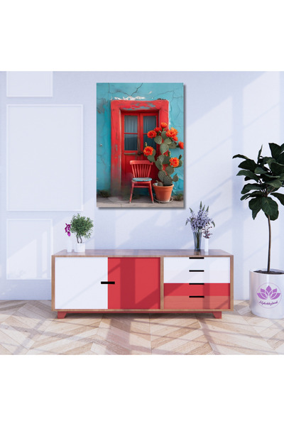 LİLYHOBBYLAND Sayılarla Boyama Hobi Seti Renkli Baskılı Kasnağa Gerili 50x70 ...