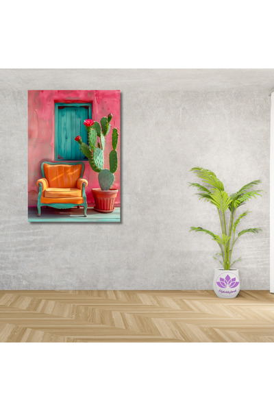 LİLYHOBBYLAND Sayılarla Boyama Hobi Seti Renkli Baskılı Kasnağa Gerili 70X100...