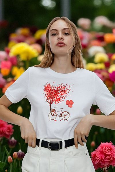 CLASSY.MODA Unisex T-Shirt -Custom Printed Oversized Crew Neck Short Sleeve T-Shirt
