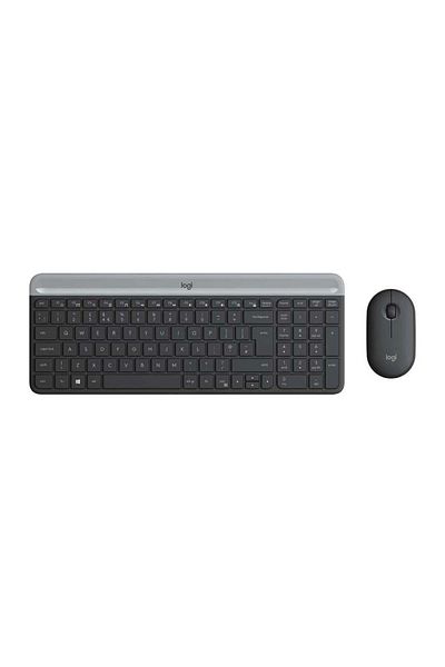 logitech Slim Combo MK470 RF ARA Graphite