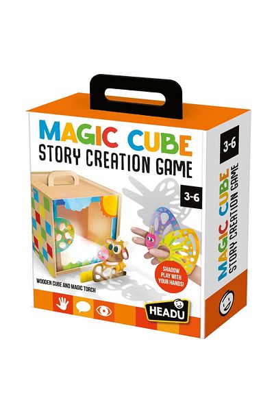 Headu - Creative Wooden Cube Set Creates Magical Stories 3-6 Years