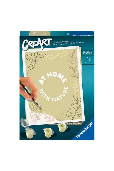 RAVENSBURGER - Create Painting By Numbers For Kids At Home With Nature