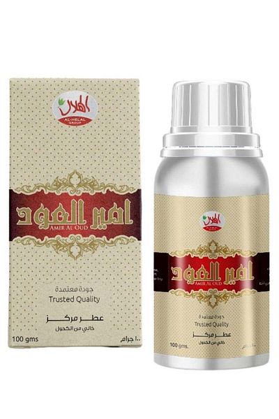 hilal Amir Al Oud Concentrated Perfume Free of Alcohol 100g
