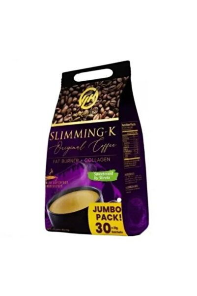 Slimming -K Original Coffee Fat Burner + Collagen Mix Drink Jumbo Pack – 21 ج...