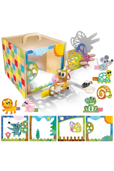 Headu - Creative Wooden Cube Set Creates Magical Stories 3-6 Years