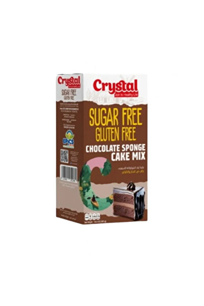 CRYSTAL خليط كيك الشوكولاتة الاسفنجي الخالي من السكر و الجلوتين من كرستال
