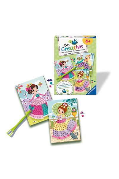 RAVENSBURGER - Be Creative Midi Mosaic Creation Set Princesses