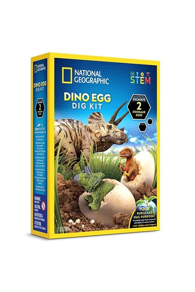 NATIONAL GEOGRAPHIC - Set Educativ Descoperirea Oualor Preistorice In Expeditia Dinozaurilor
