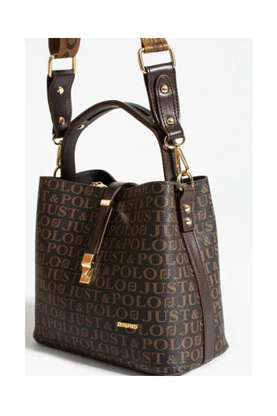 Just Polo Empirme Print Women's Shoulder Bag