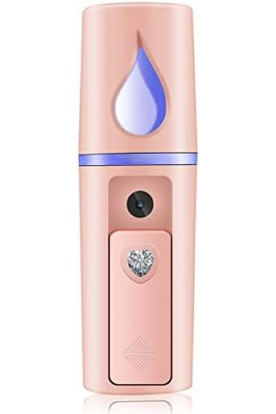 Unbranded/Generic RSAOENF Nano Facial Mister Portable Mist Sprayer with Mirror Mini Cool Mist Spray for Skin Care & Fa