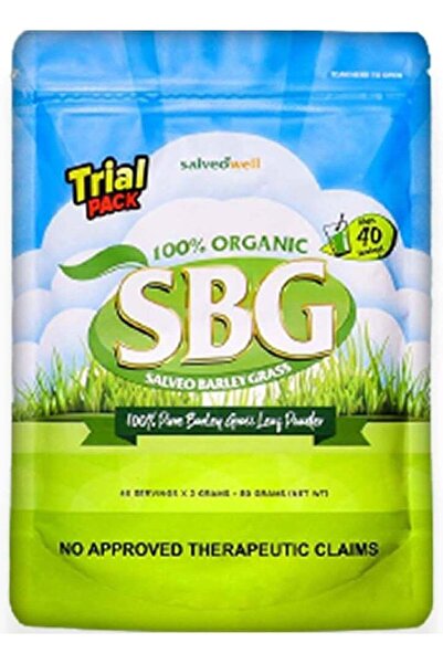 SBG SALVEO BARLEY GRASS 100% Pure Barley Grass Leaf Powder