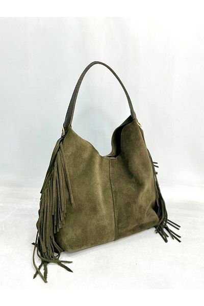 çkn sedat çakan çanta & fular & aksesuar Tassel Bag Women's Shoulder Bag