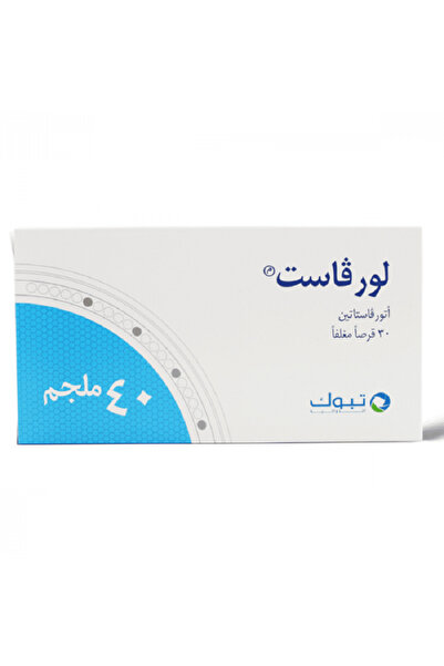 TABUK PHARMACEUTICALS Lorvast 40mg tab