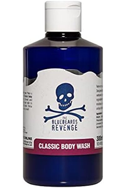 The Bluebeards Revenge غسول الجسم الكلاسيكي للرجال، جل استحمام مرطب نباتي، يح...