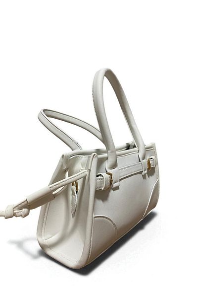 FHD BAGS Women's Long Strap Lock Detailed Stylish Hand and Shoulder Bag