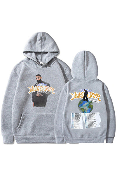 Tarzsokak Hanorac gri unisex Eladio Carrión DON KBRN World Tour confortabil