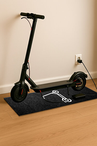 Vevora Designs Elektrikli Scooter Altı Matı Zemin Koruma Paspası Parke Koruyu...